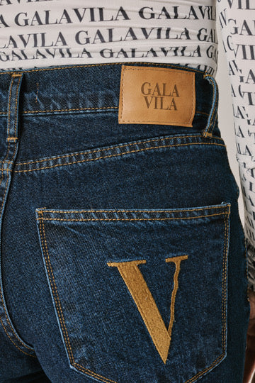 Jean Vila recto índigo