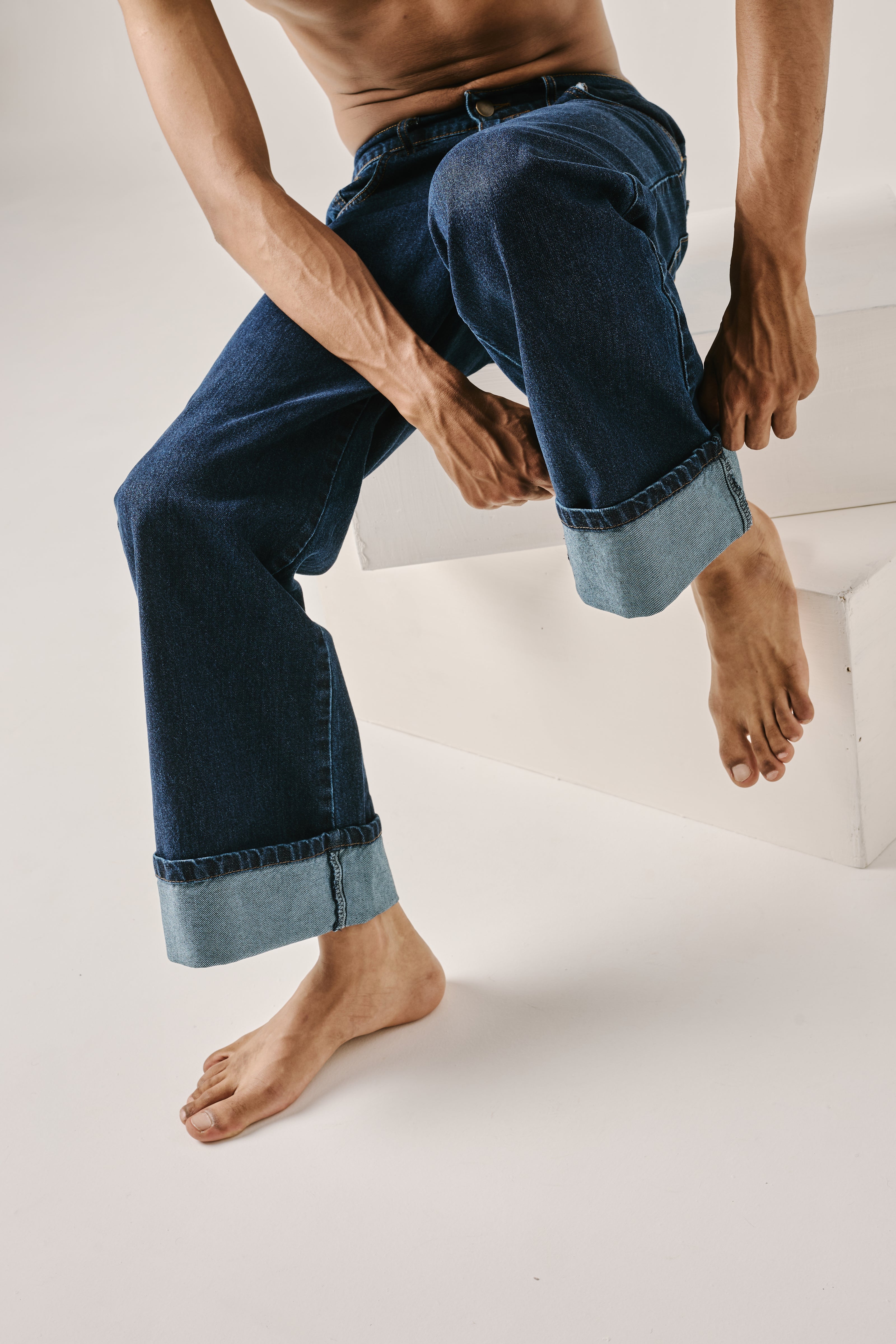 Jean Vila recto índigo