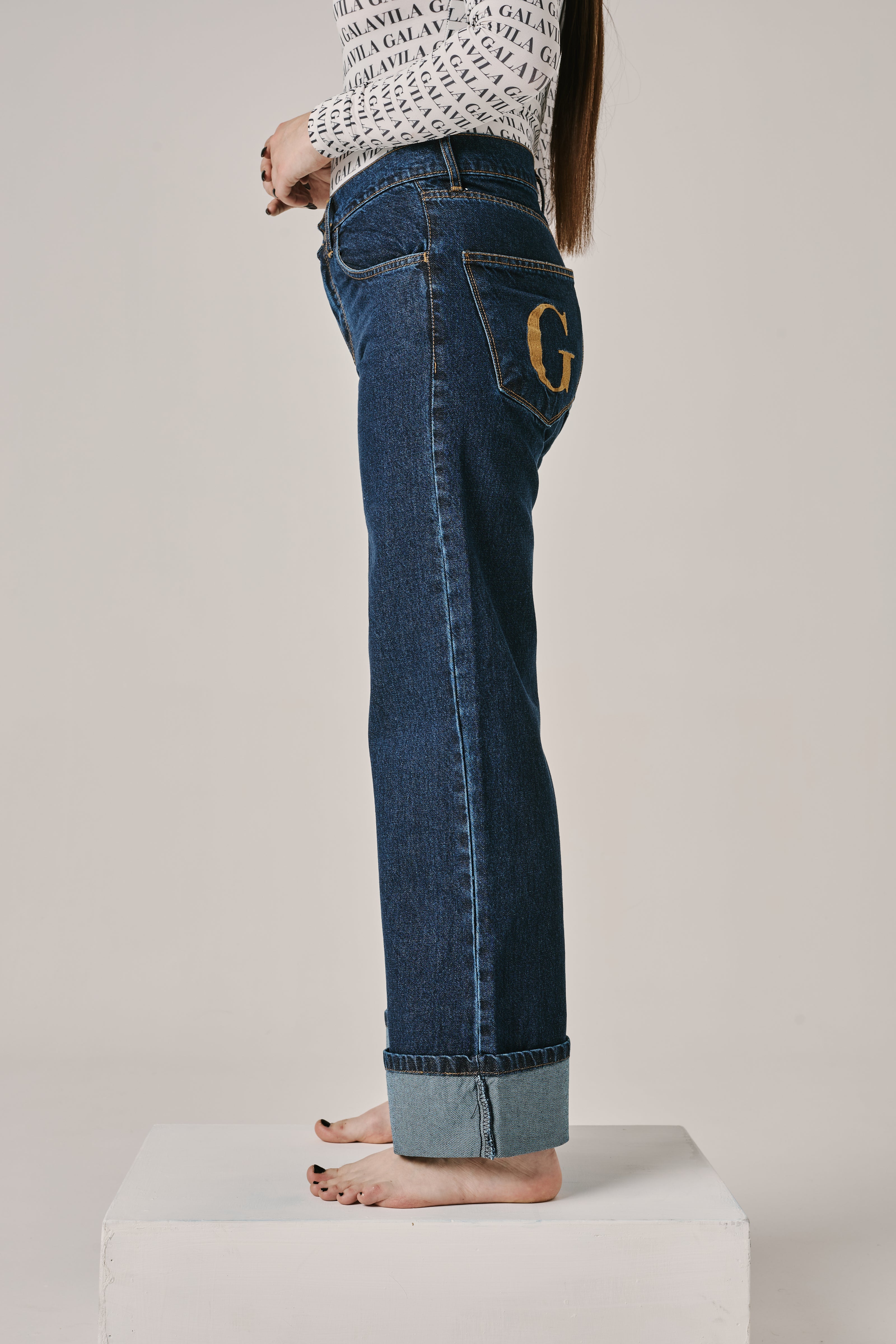 Jean Vila recto índigo