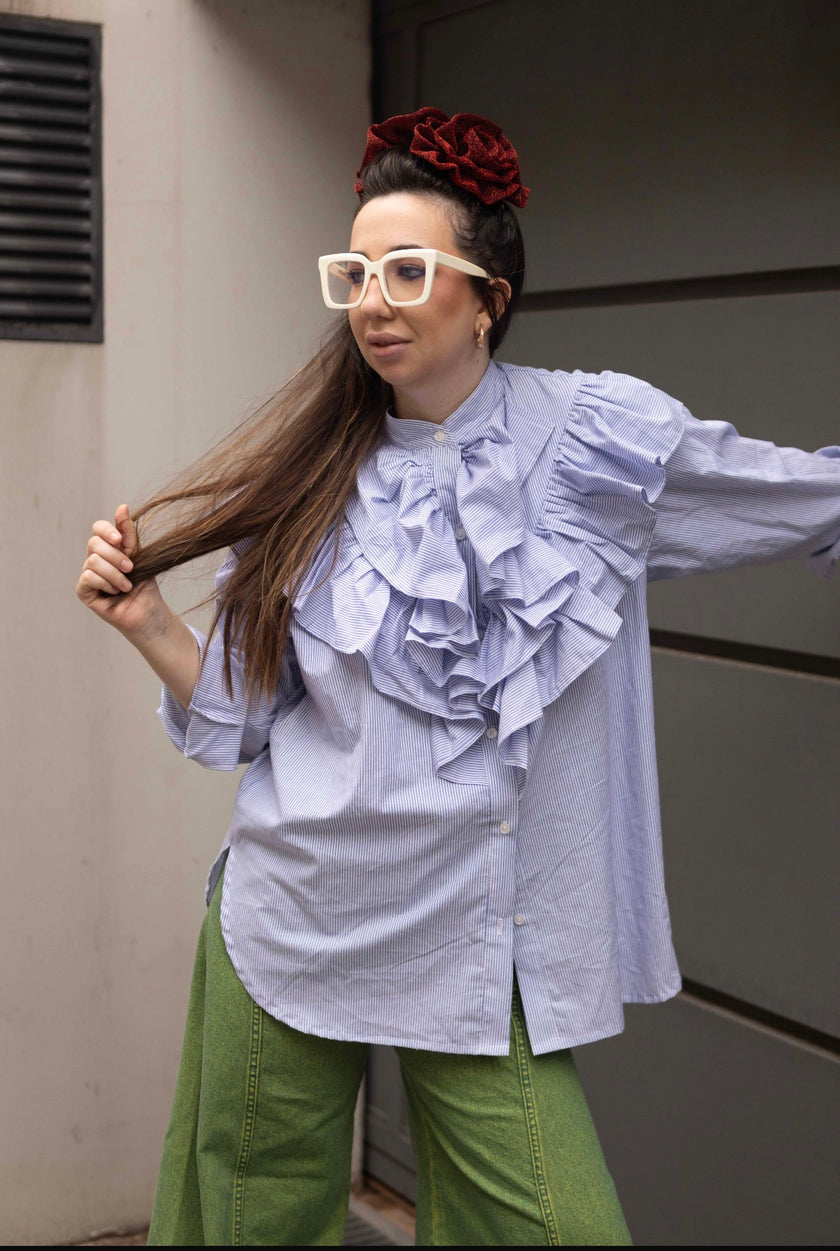 Camisa Ana Marcela Rayada