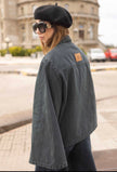 Camisa Juana Denim Negro