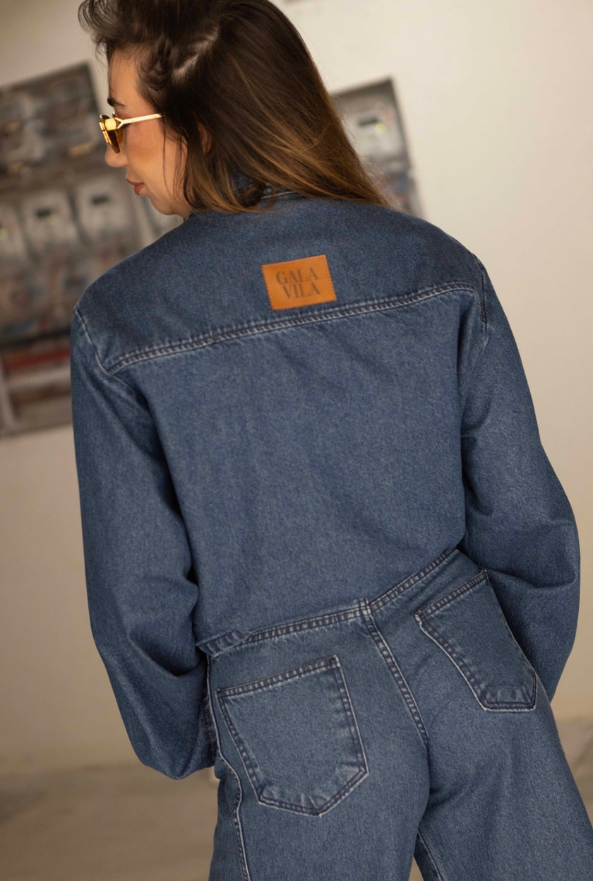 Camisa Juana Denim Azul
