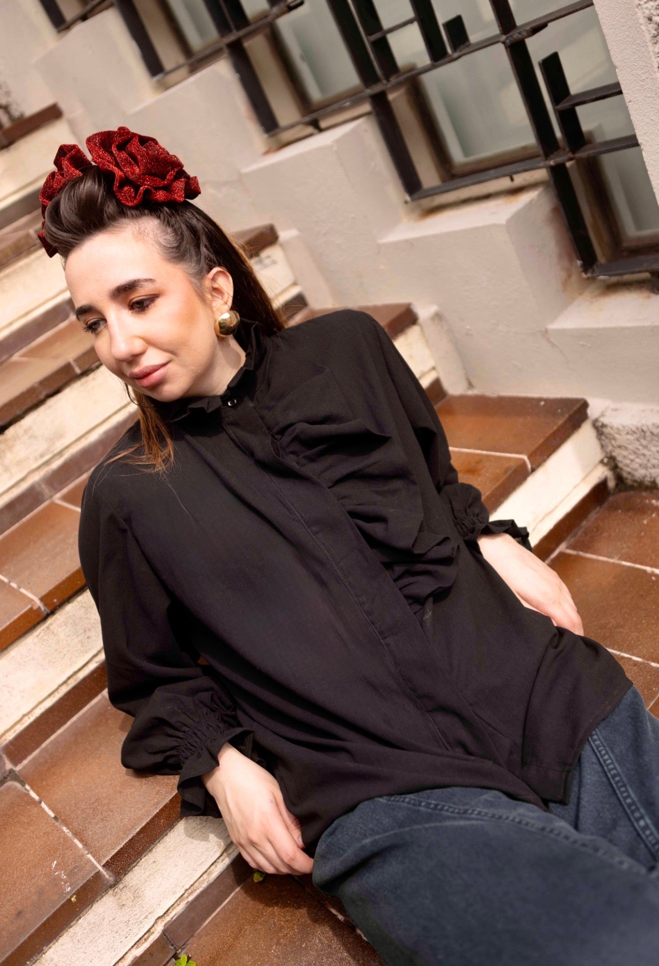 Camisa Riccarda Negra