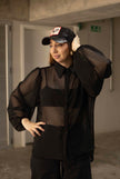 Camisa Candy Gasa Negra