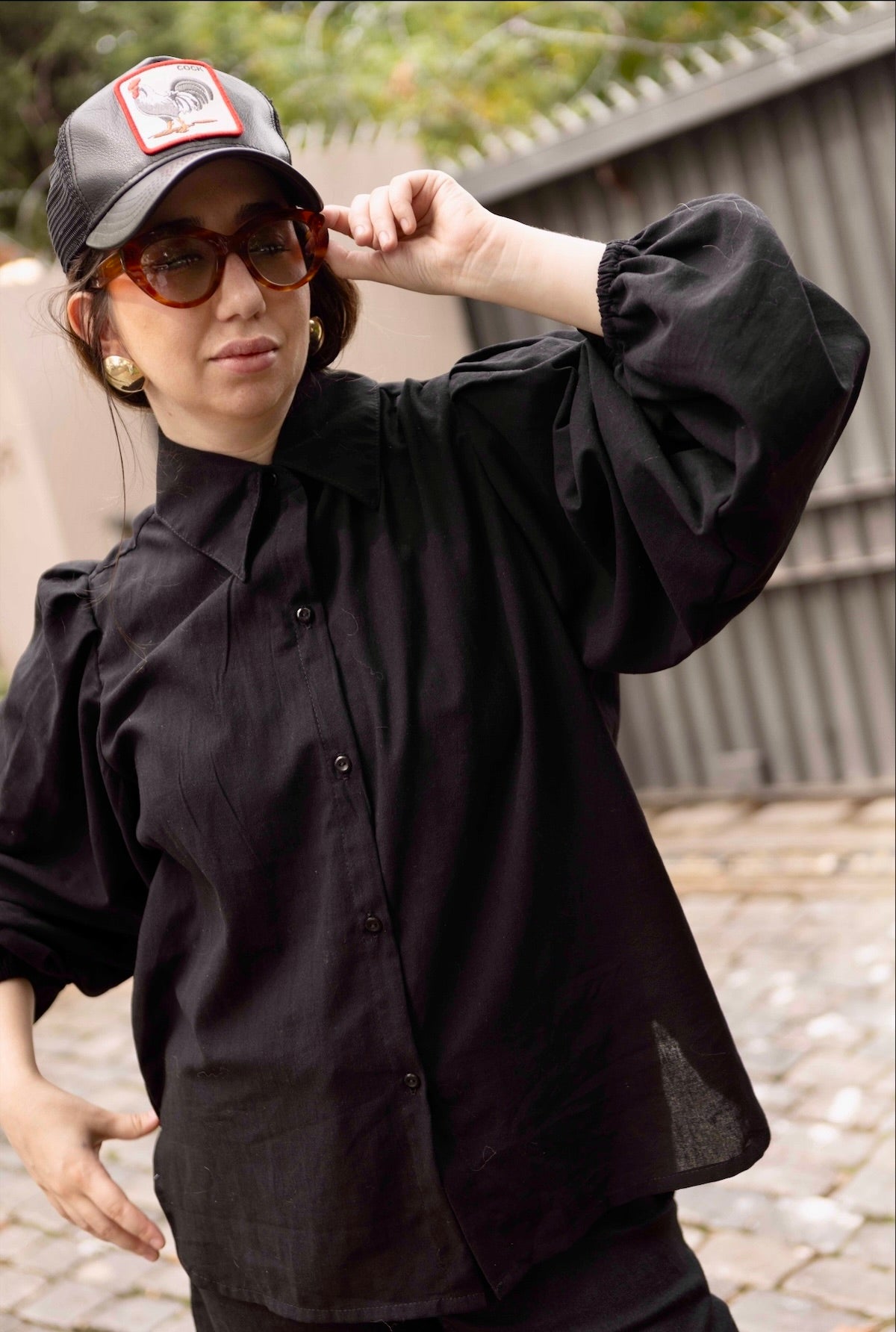 Camisa Candy Negra